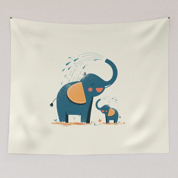 Item preview, Elephant's Pleasant Spray designed and sold by Windy-market.