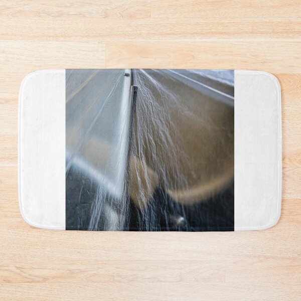 Item preview, Car Windscreen on the Side of a an Old Classic Car Covered with Plastic Protection designed and sold by Mats Silvan.