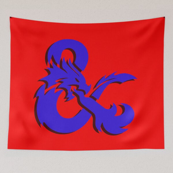 Item preview, Blue Dungeons and Dragons Logo designed and sold by SterkalaPress.