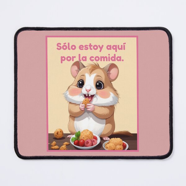Item preview, I'm just here for the food. funny spanish gif designed and sold by La Loca.