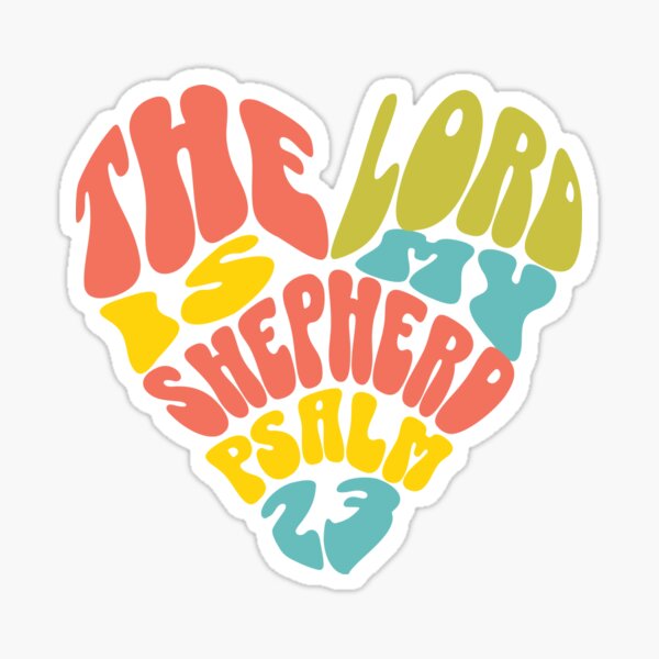 Item preview, The Lord Is My Shepherd - Psalm 23 designed and sold by Primroaddesigns.