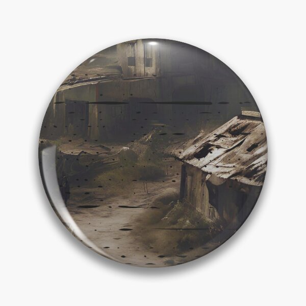 Item preview, Post-apocalyptic village early in the morning designed and sold by Purpleflex.