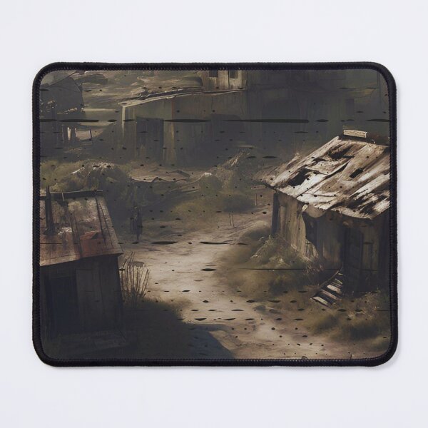 Item preview, Post-apocalyptic village early in the morning designed and sold by Purpleflex.