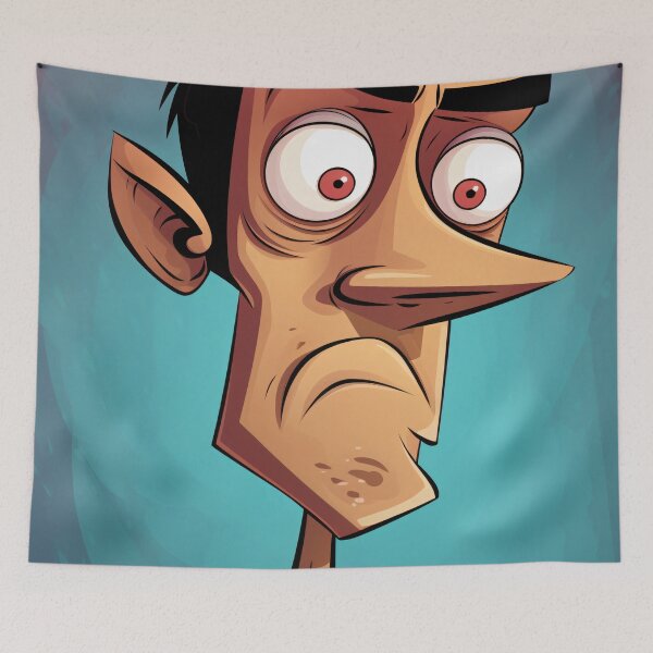 Item preview, Portrait man humor designed and sold by Robin12344321.