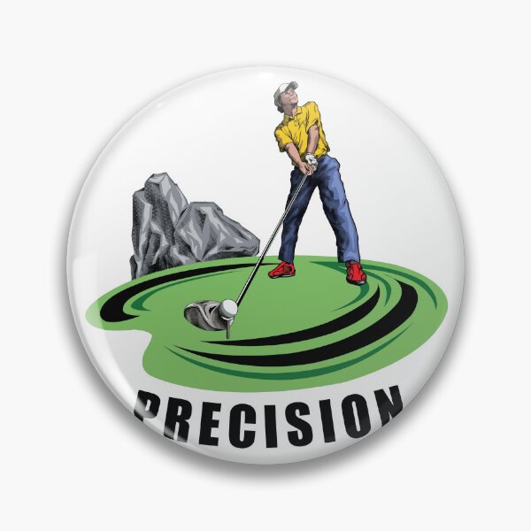 Item preview, "Focused Golfer's Precision Stance" designed and sold by RhonDesign.