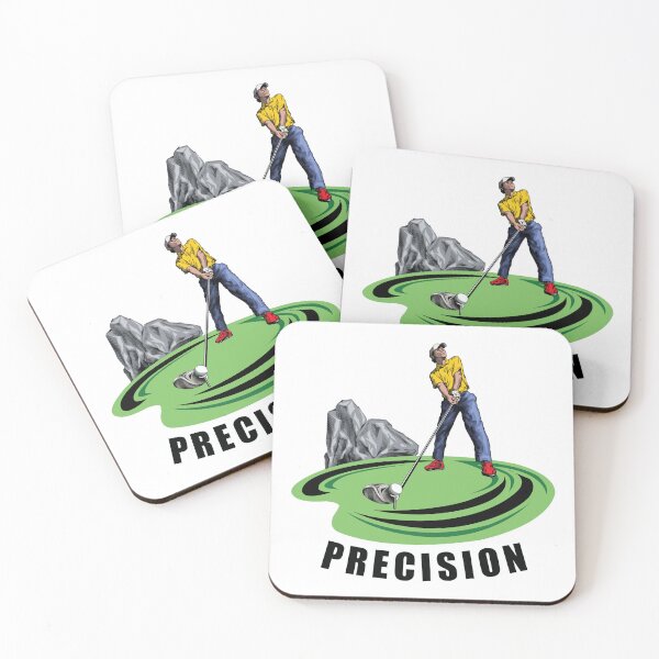 Item preview, "Focused Golfer's Precision Stance" designed and sold by RhonDesign.