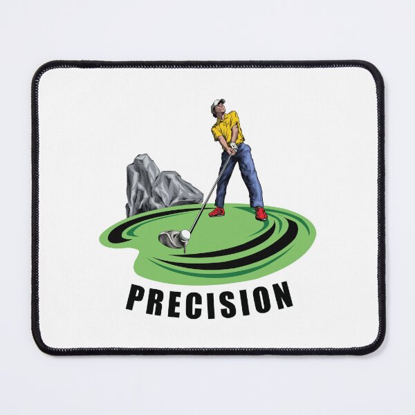 Item preview, "Focused Golfer's Precision Stance" designed and sold by RhonDesign.
