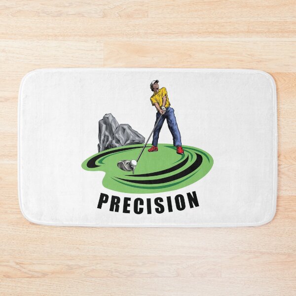 Item preview, "Focused Golfer's Precision Stance" designed and sold by RhonDesign.