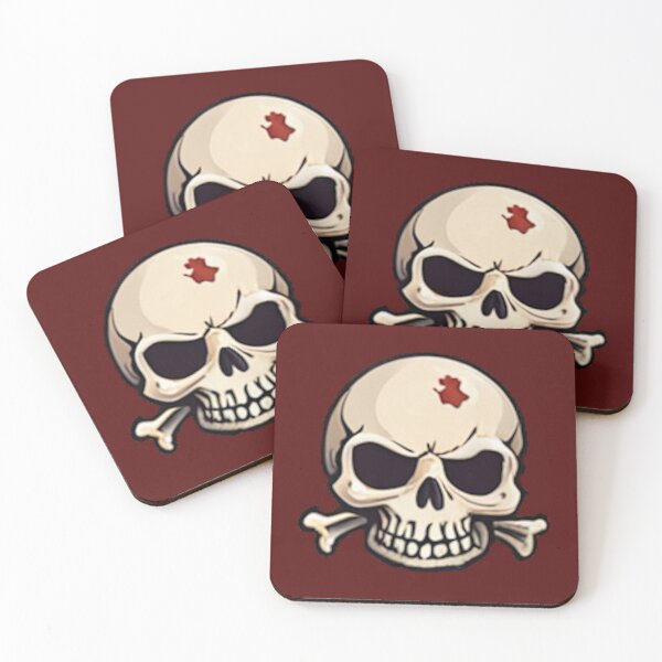 Item preview, Angry Skull and Bones designed and sold by NerdscapeDC.