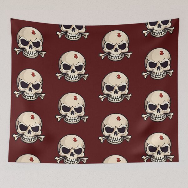Item preview, Angry Skull and Bones designed and sold by NerdscapeDC.