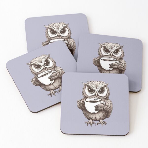 Item preview, Owl Coffee Novelty Fueled by Coffee Cup designed and sold by MomentumCloset.