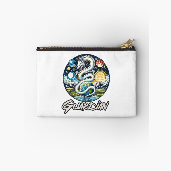 Item preview, Protective Dragon: An Ancestral Guardian Coiled on the Earth designed and sold by 0penvimark.