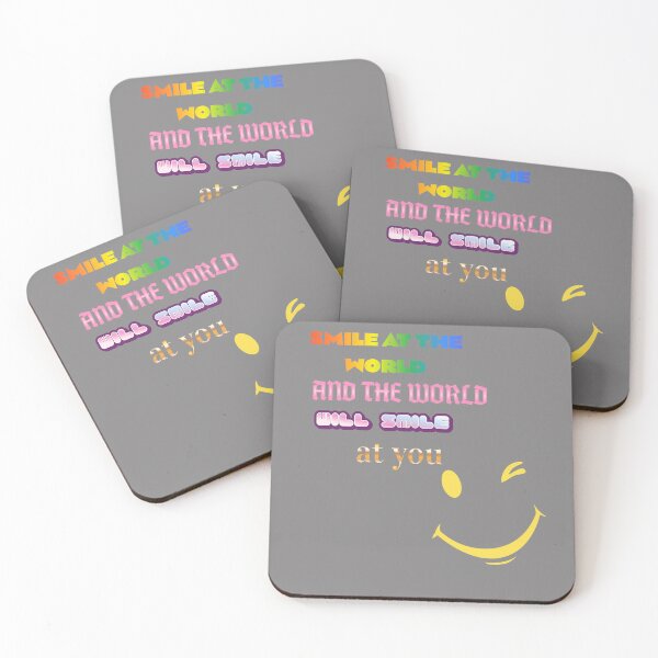 Item preview, Smile quotes designs, with inspirational phrase designed and sold by StyleFused.