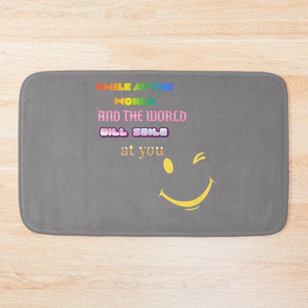 Item preview, Smile quotes designs, with inspirational phrase designed and sold by StyleFused.