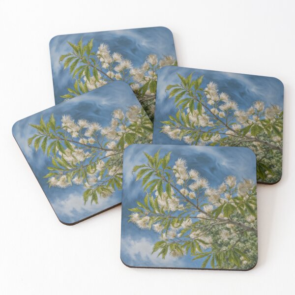 Item preview, Chestnut flower in spring  designed and sold by AntiqueWhiteArt.