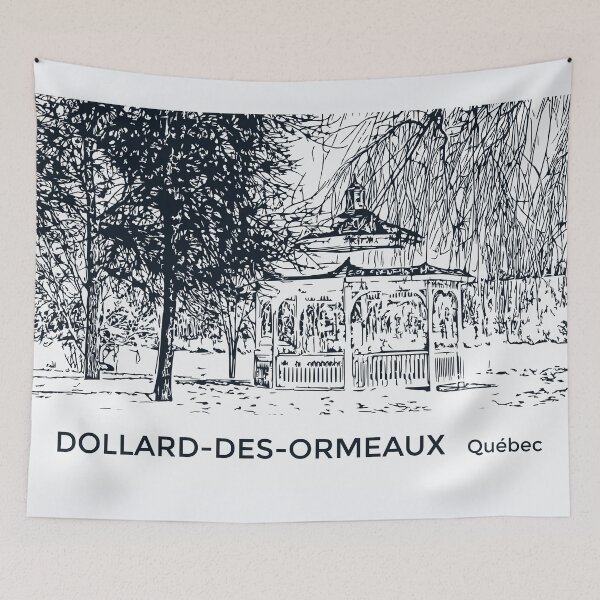 Item preview, Dollard-Des-Ormeaux Québec designed and sold by Lakeric Cityscapes.
