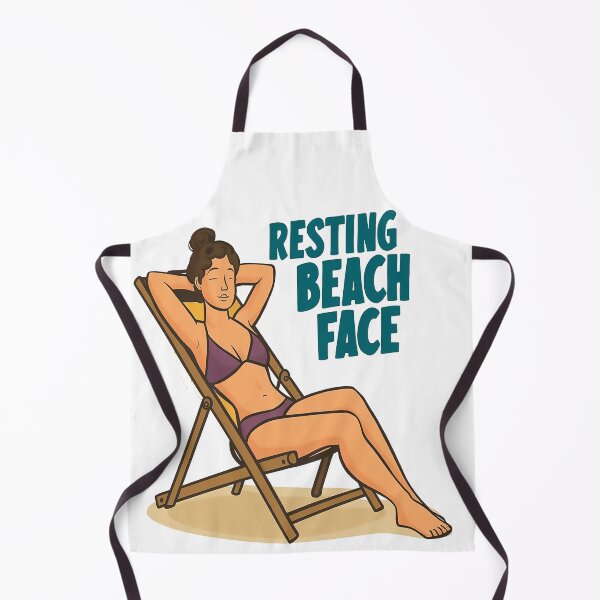 Item preview, Summer Time: Resting beach face designed and sold by Mosaic-97.