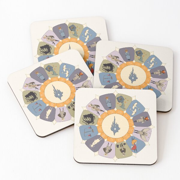 Item preview, Sky: Children of the Light zodiac wheel designed and sold by PineConesShop.