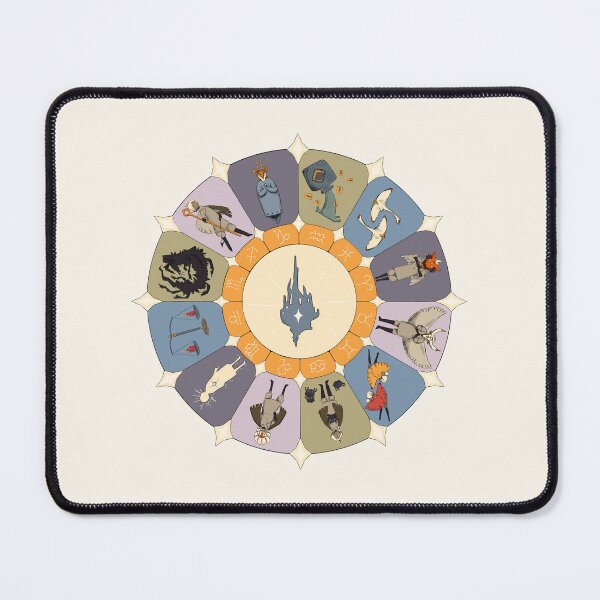 Item preview, Sky: Children of the Light zodiac wheel designed and sold by PineConesShop.