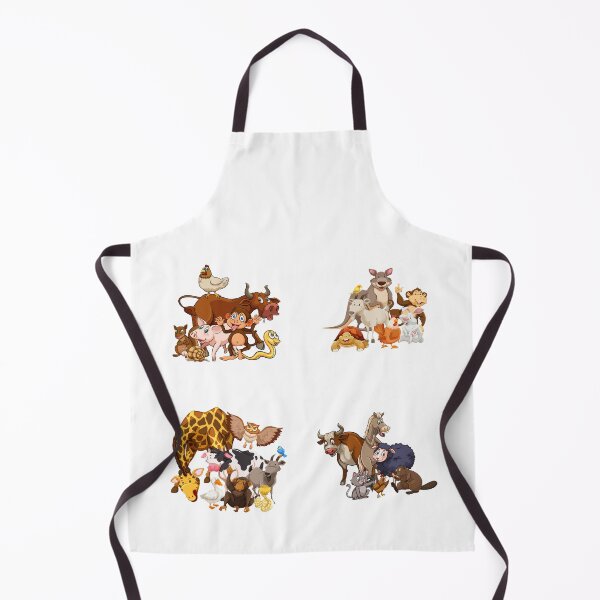 Item preview, Group of cute and adorable wild animals designed and sold by huape.