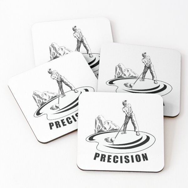 Item preview, "Focused Golfer's Precision Stance" designed and sold by RhonDesign.