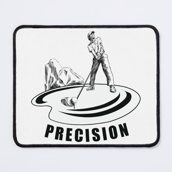 Item preview, "Focused Golfer's Precision Stance" designed and sold by RhonDesign.