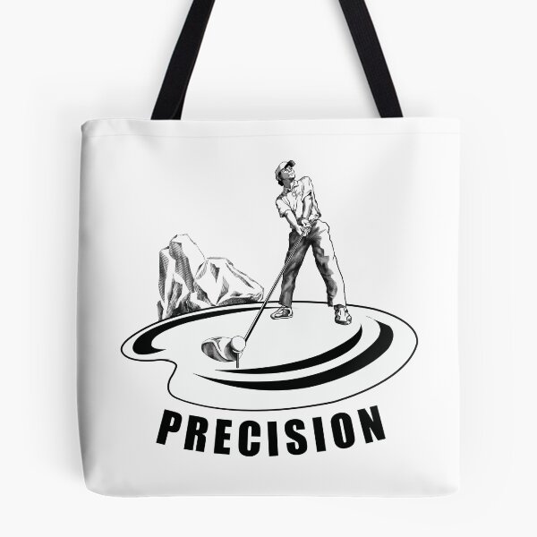 Item preview, "Focused Golfer's Precision Stance" designed and sold by RhonDesign.