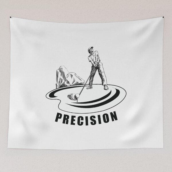 Item preview, "Focused Golfer's Precision Stance" designed and sold by RhonDesign.