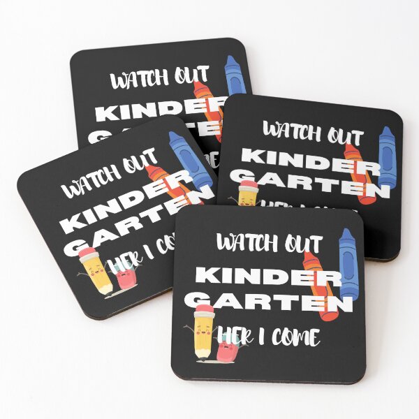 Item preview, Watch Out Kindergarten Here I Come Kinder Back To School designed and sold by sumajouda.