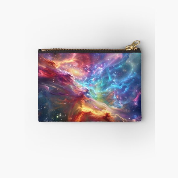 Item preview, Vivid Nebula with Swirling Cosmic Colors and Star Clusters designed and sold by ManeeStore.