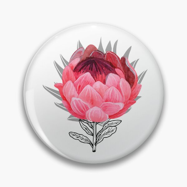 Item preview, Protea pink flower lovers designed and sold by Yeyishop.