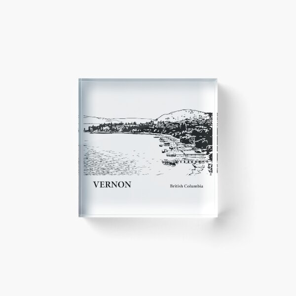 Item preview, Vernon British Columbia designed and sold by Lakeric Cityscapes.