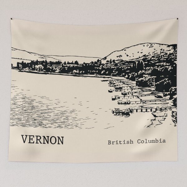 Item preview, Vernon British Columbia designed and sold by Lakeric Cityscapes.