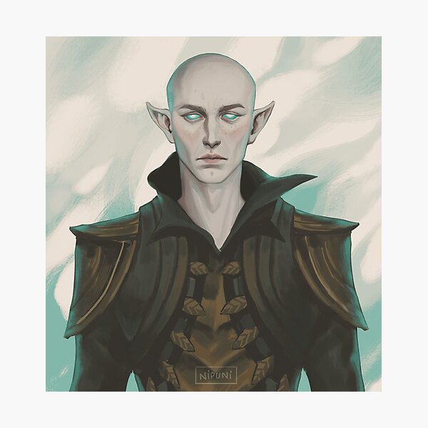 Item preview, Veilguard Solas sketch designed and sold by nipuni.