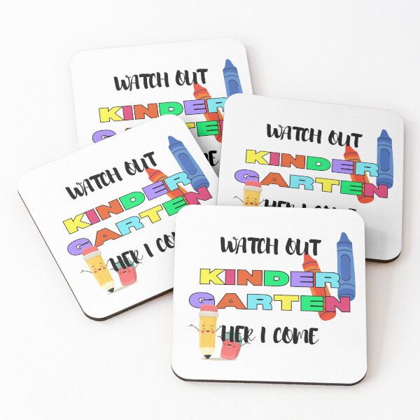 Item preview, Watch Out Kindergarten Here I Come Kinder Back To School designed and sold by sumajouda.