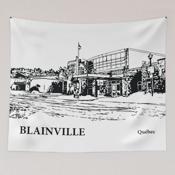 Item preview, Blainville Québec designed and sold by Lakeric Cityscapes.