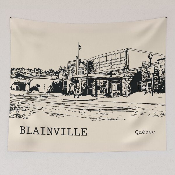 Item preview, Blainville Québec designed and sold by Lakeric Cityscapes.