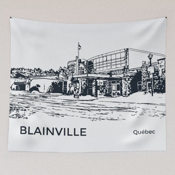Item preview, Blainville Québec designed and sold by Lakeric Cityscapes.