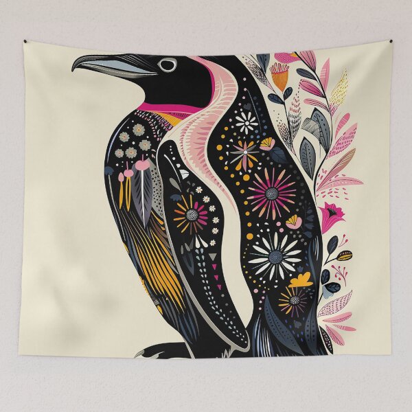 Item preview, Penguin Illustration Art designed and sold by nomiraclehere.