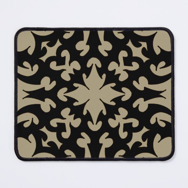 Item preview, Ornament black on beige designed and sold by AnnabellaRh.