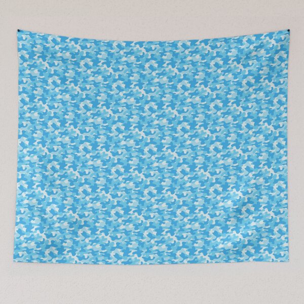 Item preview, Seamless Camouflage Blue #3 designed and sold by MadeInR.