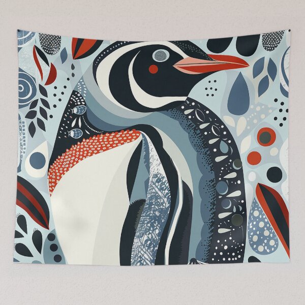 Item preview, Penguin Illustration Art designed and sold by nomiraclehere.