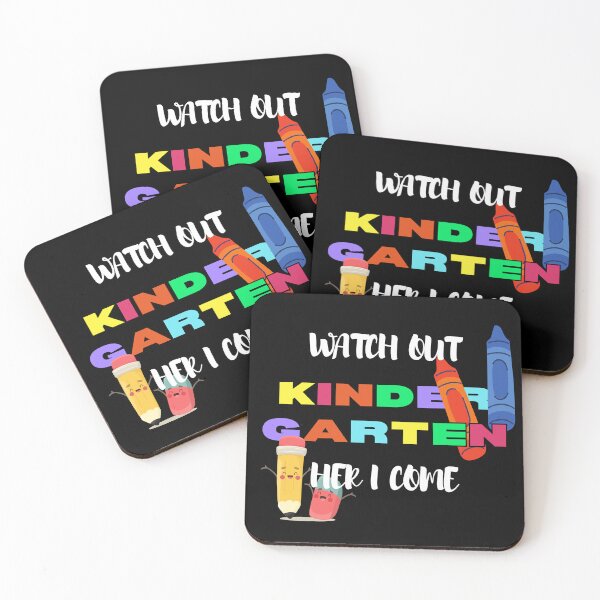 Item preview, Watch Out Kindergarten Here I Come Kinder Back To School designed and sold by sumajouda.
