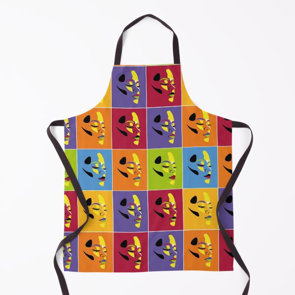 Item preview, Female faces pop art pattern designed and sold by Art-of-Rory.