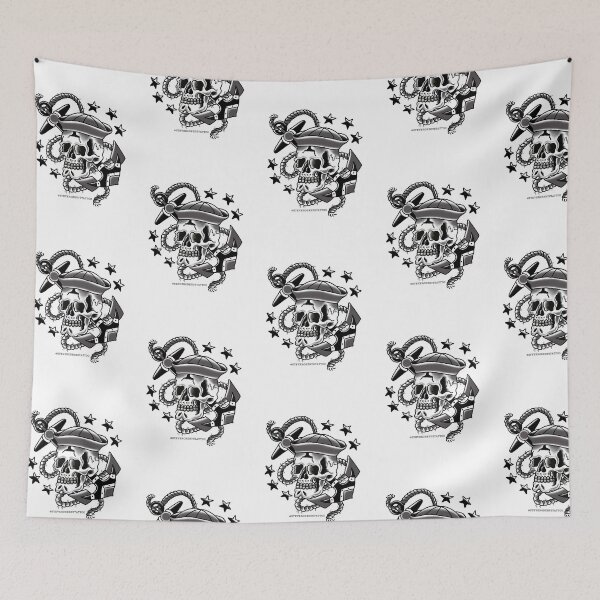 Item preview, Sailor skull and anchor  designed and sold by SteveTattoo.