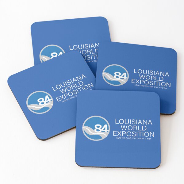 Aperçu de l'œuvre Exposition universelle de Louisiane de 1984 - Mot-symbole avec date créée et vendue par deadmansupplyco.