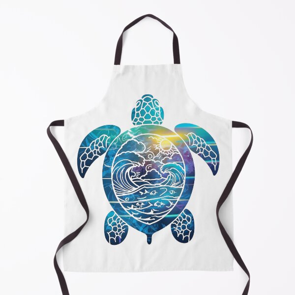 Item preview, wave turtle, ocean sea turtle, sea turtle designed and sold by venavar.