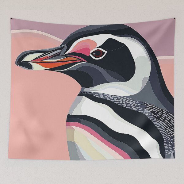 Item preview, Penguin Illustration Art designed and sold by nomiraclehere.