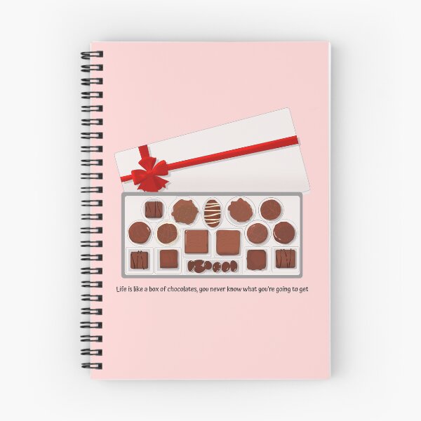 Item preview, Life is like a box of chocolates - Forrest Gump  Quote designed and sold by the little fennec.