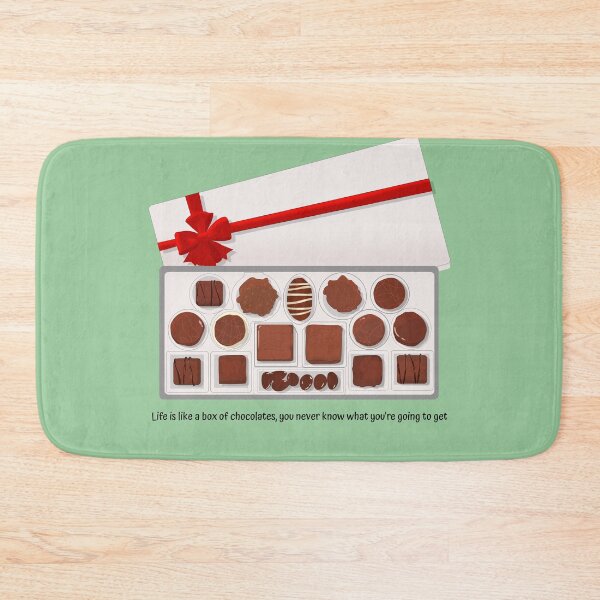 Item preview, Life is like a box of chocolates - Forrest Gump  Quote designed and sold by the little fennec.